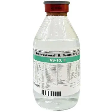 Aminoplasma 10% truyền Braun (C/250ml) - Dung dịch truyền tĩnh mạch cung cấp amino acid
